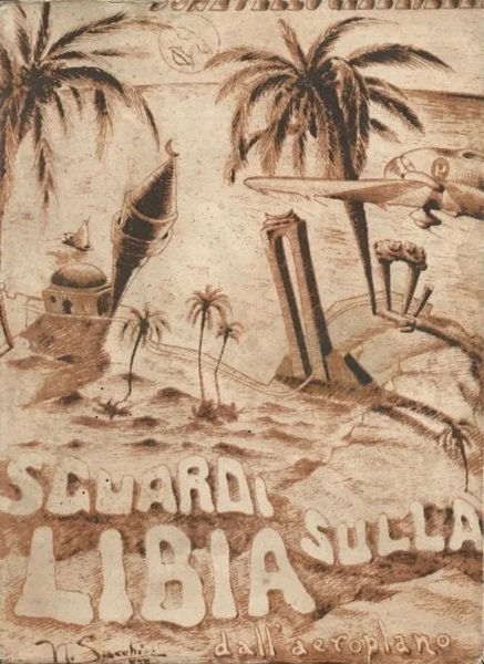 SGUARDI SULLA LIBIA DALL'AEROPLANO.