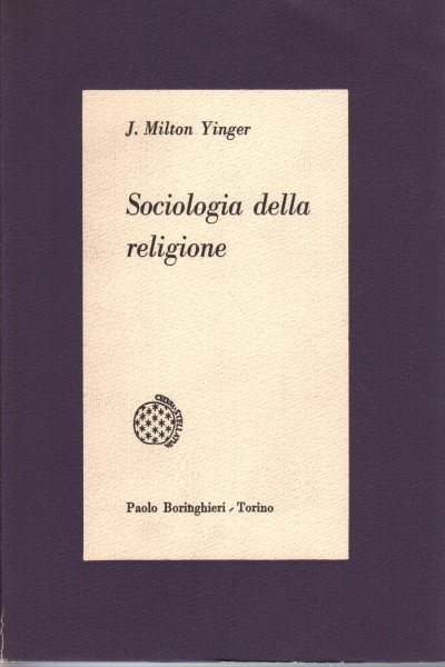 SOCIOLOGIA DELLA RELIGIONE.