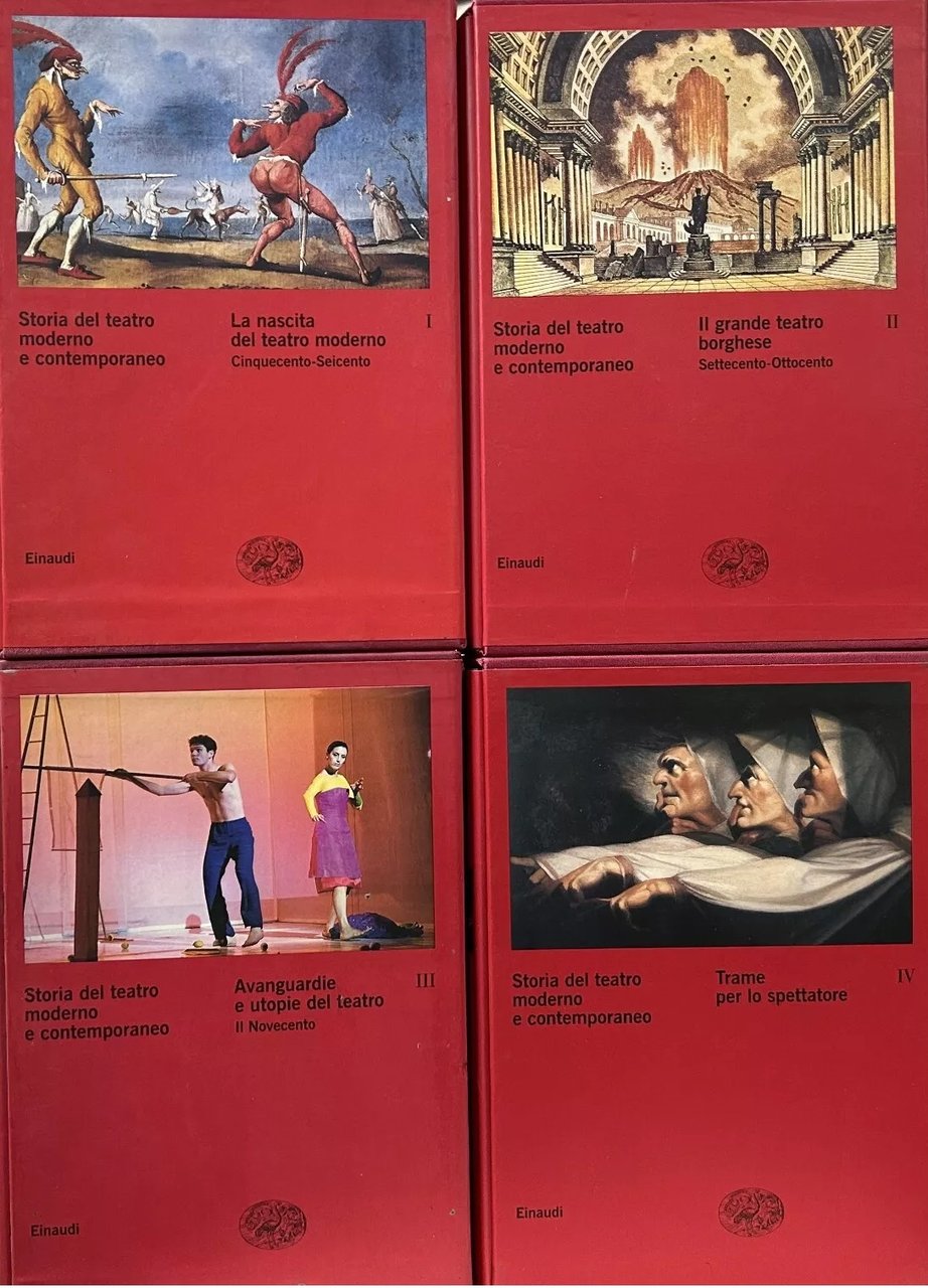 STORIA DEL TEATRO MODERNO E CONTEMPORANEO. 4 Volumi. - Diretta …
