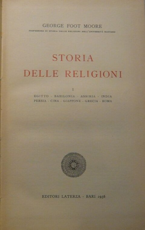STORIA DELLE RELIGIONI. Volume I. - Egitto Babilonia Assiria India … | Immagine Gallery 4