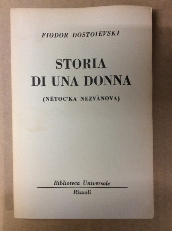 STORIA DI UNA DONNA.