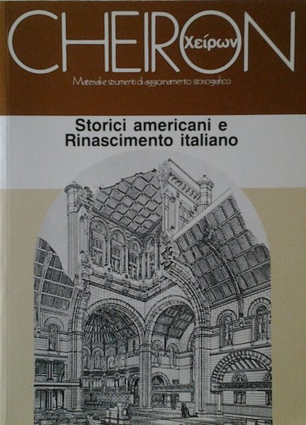 STORICI AMERICANI E RINASCIMENTO ITALIANO. | Immagine principale