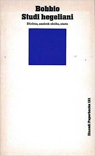 STUDI HEGELIANI : DIRITTO, SOCIETA' CIVILE, STATO. | Immagine principale