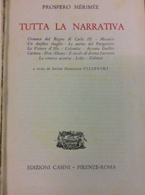 TUTTA LA NARRATIVA. - Cronaca del Regno di Carlo IX, …