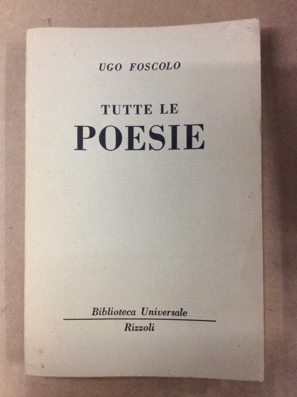 TUTTE LE POESIE.