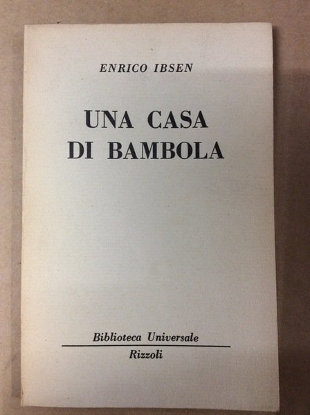 UNA CASA DI BAMBOLA.