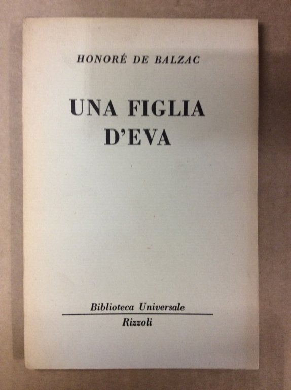 UNA FIGLIA D'EVA.