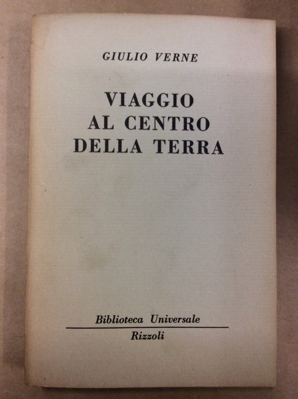 VIAGGIO AL CENTRO DELLA TERRA.