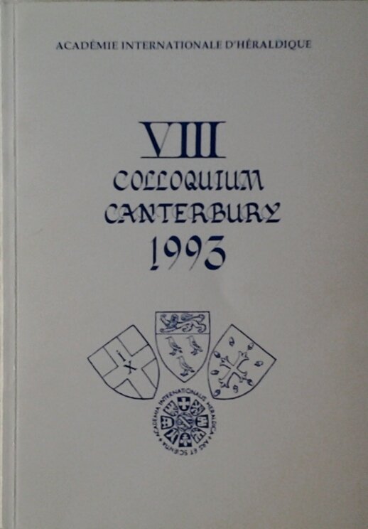 VIII COLLOQUIUM CANTERBURY 1993.