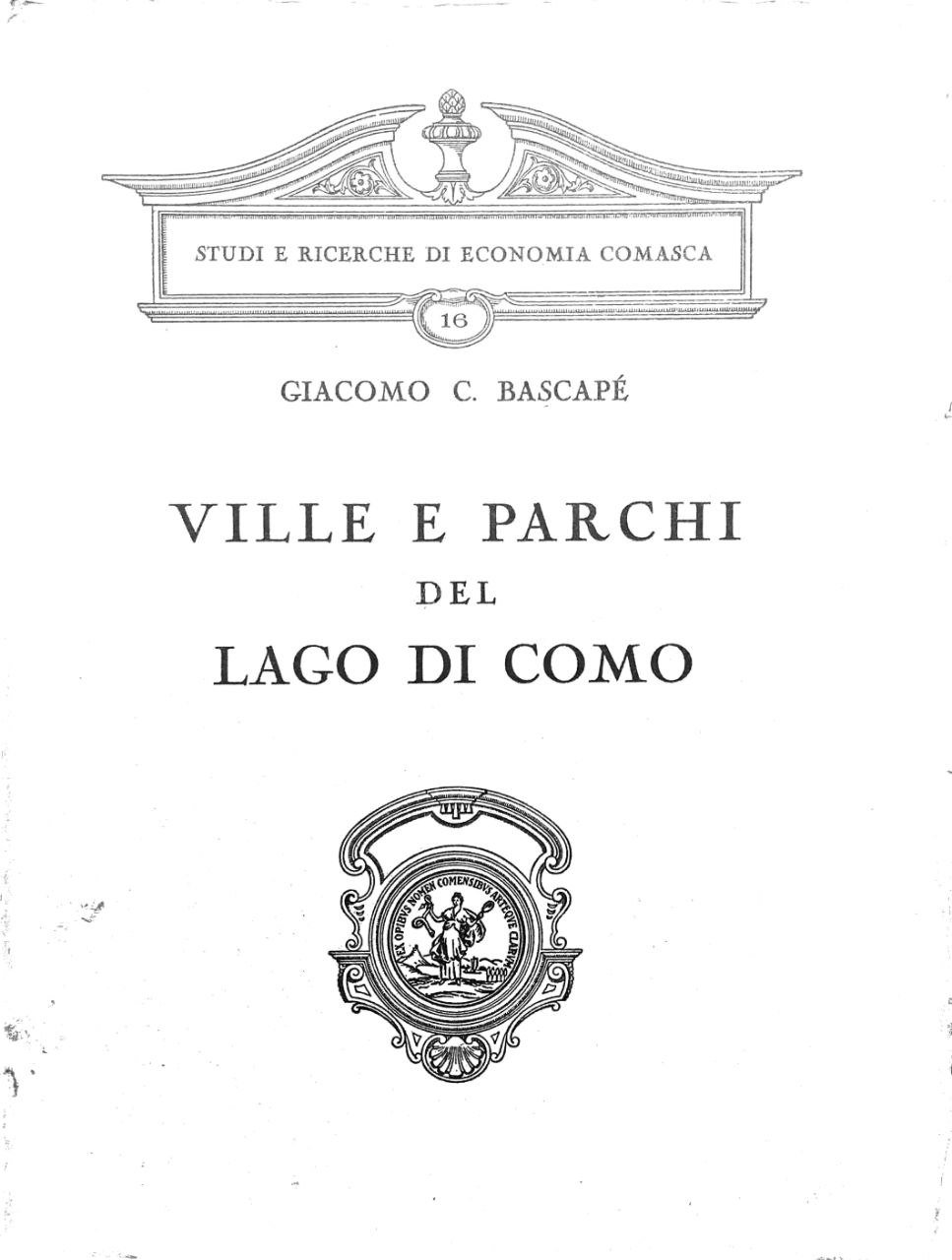 VILLE E PARCHI DEL LAGO DI COMO. STUDI E RICERCHE … | Immagine principale