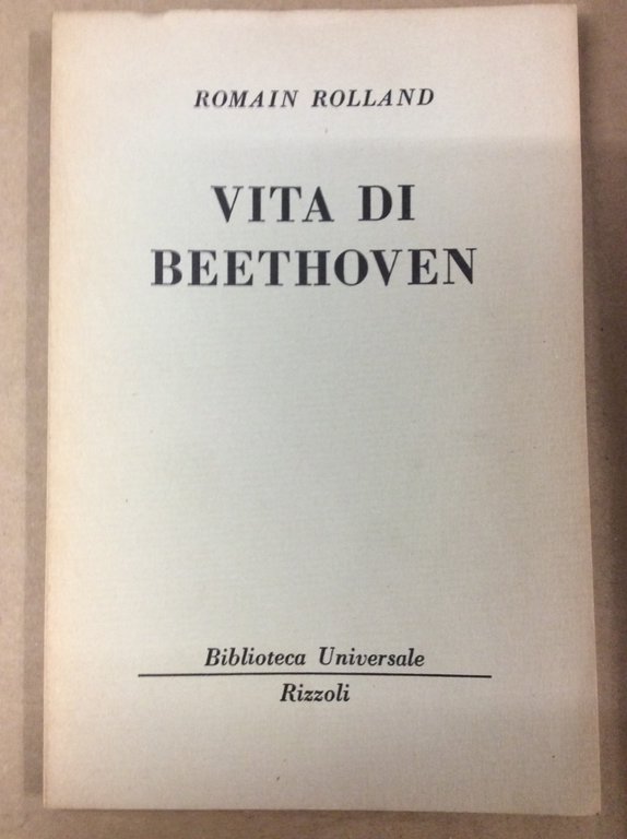 VITA DI BEETHOVEN.