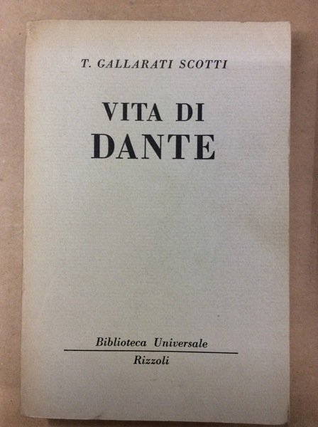 VITA DI DANTE.