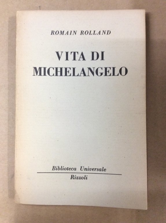 VITA DI MICHELANGELO.