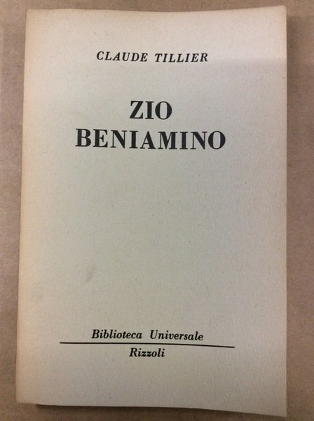 ZIO BENIAMINO.