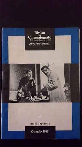 Rivista del Cinematografo e della comunicazione sociale. Anno 58 N. …