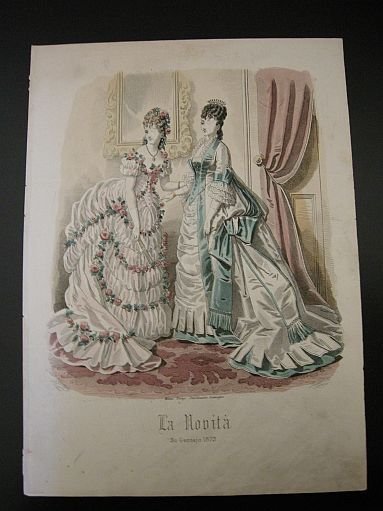Incisione a colori tratta da "La novit?. Giornale illustrato delle …