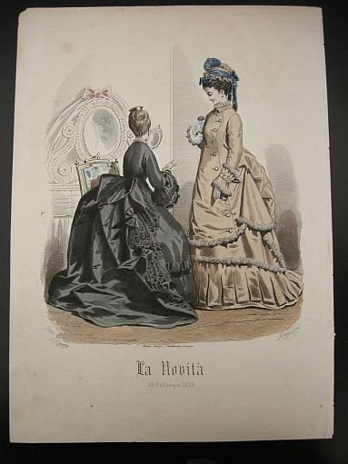 Incisione a colori tratta da "La novit?. Giornale illustrato delle …