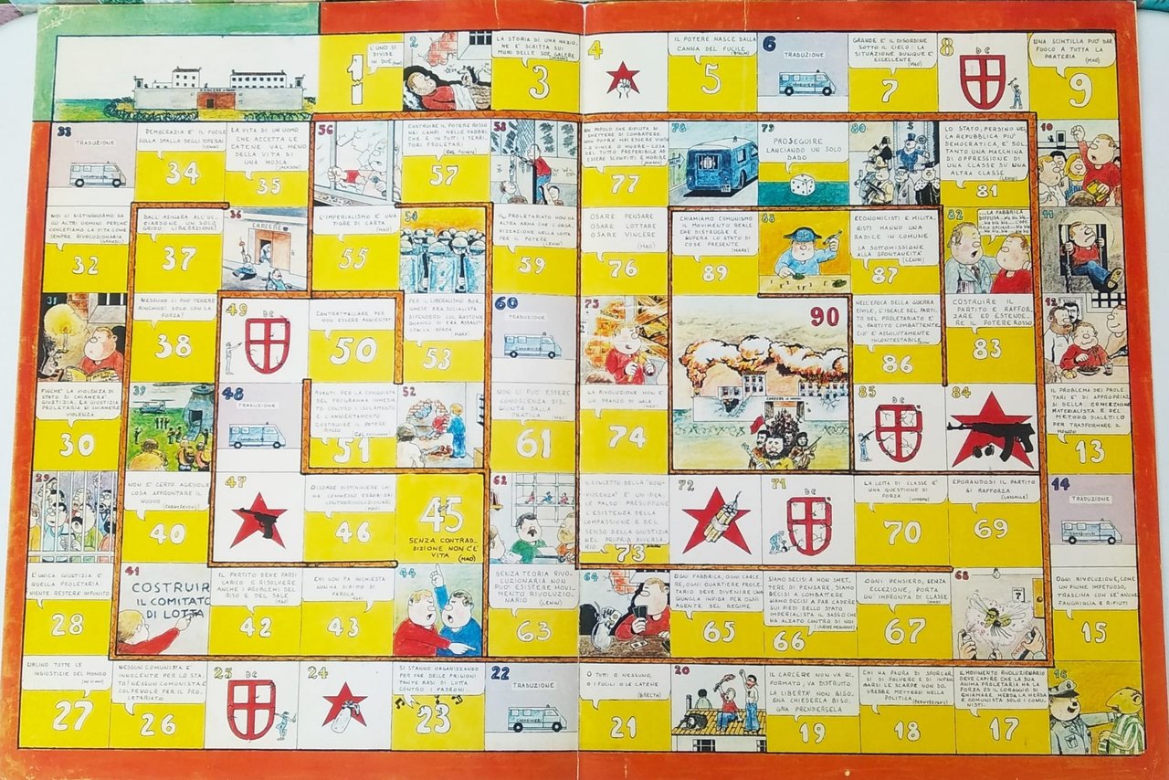 Gioco dell'oca. Rivoluzione e controrivoluzione