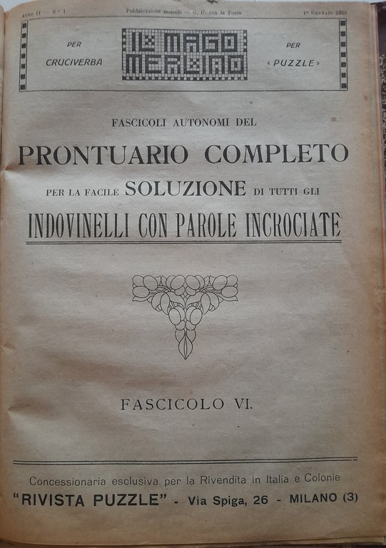 Il Mago Merlino. Prontuario completo per la facile soluzione di …