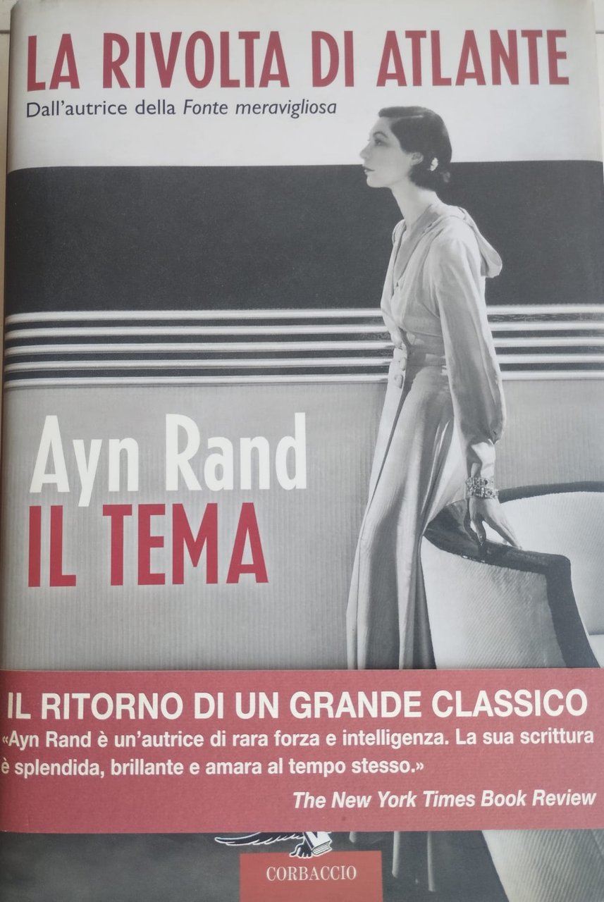 La rivolta di Atlante. Il tema.