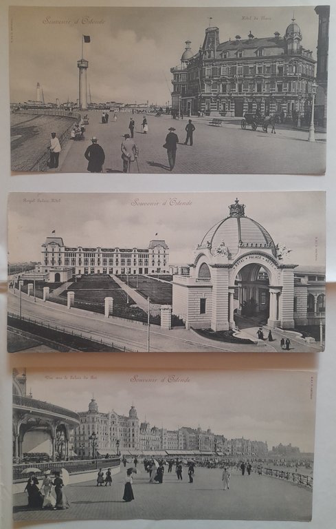 Souvenir d'Ostende. 18 Panoramas