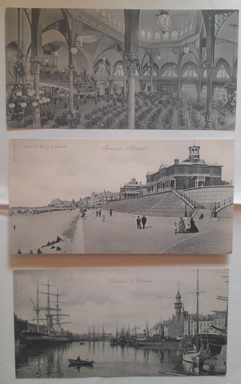 Souvenir d'Ostende. 18 Panoramas