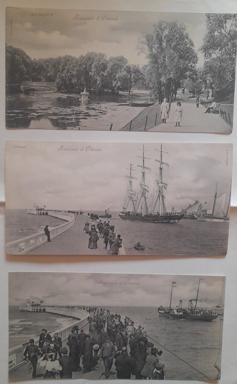 Souvenir d'Ostende. 18 Panoramas