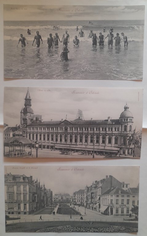 Souvenir d'Ostende. 18 Panoramas