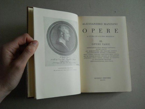 Opere. A cura di Guido Bezzola.