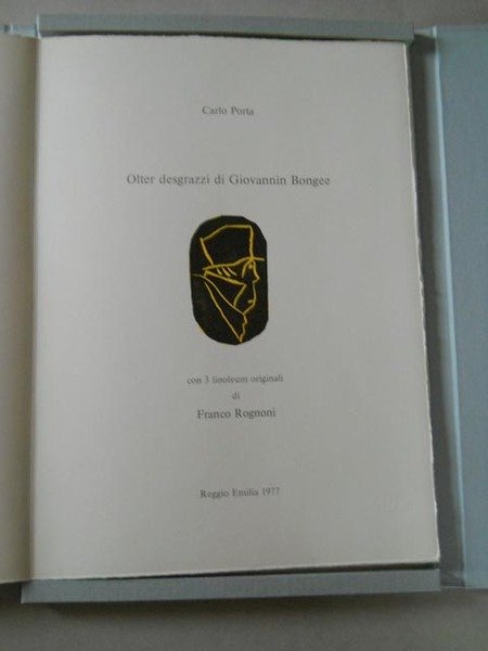 Olter desgrazzi di Giovannin Bongee