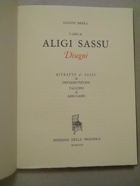 I ciclisti di ALIGI SASSU . Disegni.