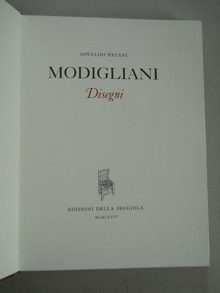 Modigliani. Disegni.