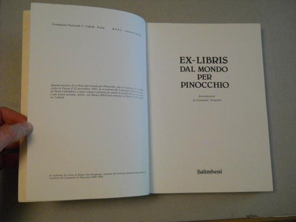 EX - LIBRIS DAL MONDO PER PINOCCHIO