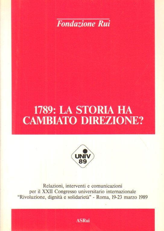 1789 La storia ha cambiato direzione