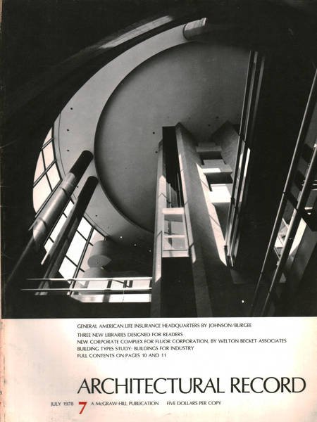 Architectural Record n.7 July 1978