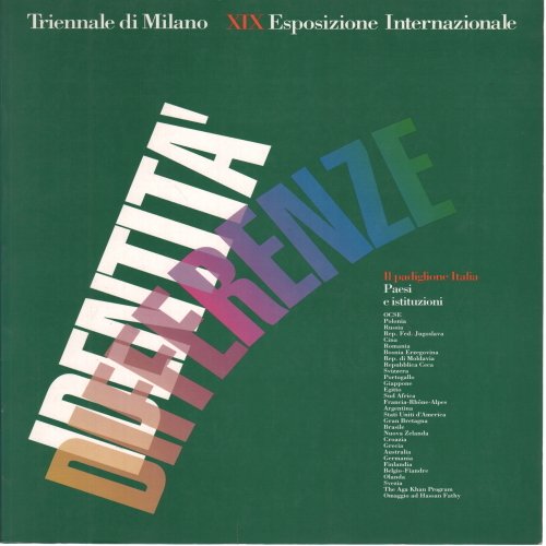 Triennale di Milano XIX esposizione internazionale