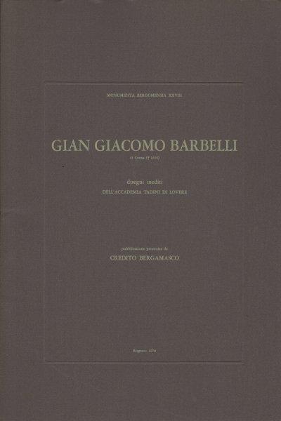 Gian Giacomo Barbelli di Crema (m. 1656) disegni inediti dell'Accademia … | Immagine principale