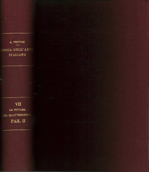 Storia dell'arte italiana. Volume VII. Tomo II