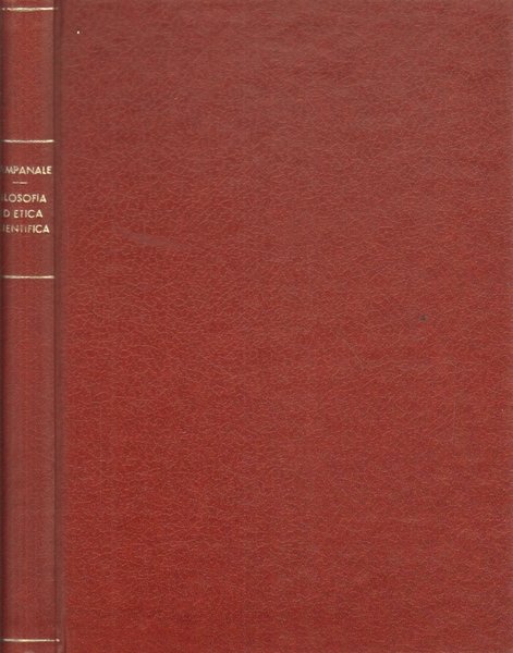 Filosofia ed etica scientifica