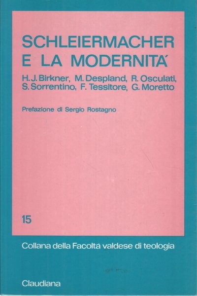 Schleiermacher e la modernità