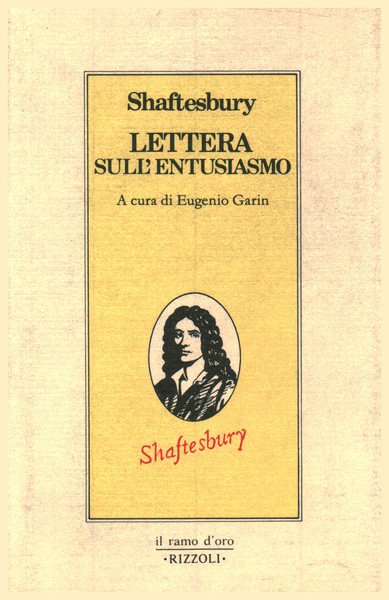 Lettera sull'entusiasmo