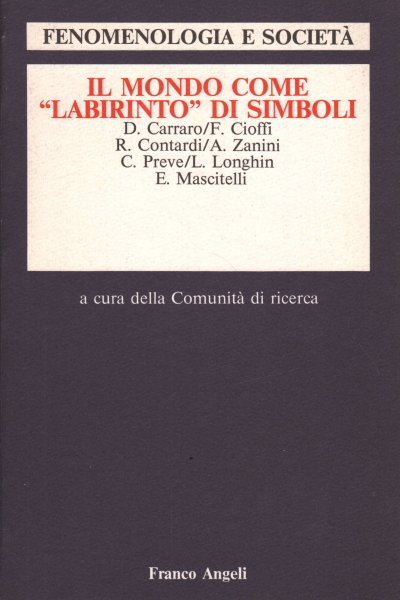 Fenomenologia e società. Periodico scientifico-culturale, n. 8, ott.-dic. 1985, anno …