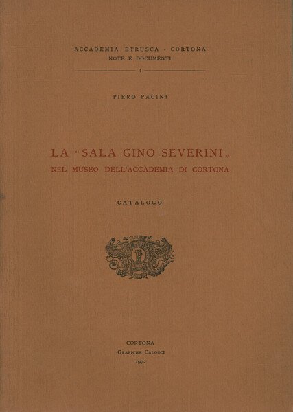 La Sala Gino Severini nel Museo dell'Accademia di Cortona