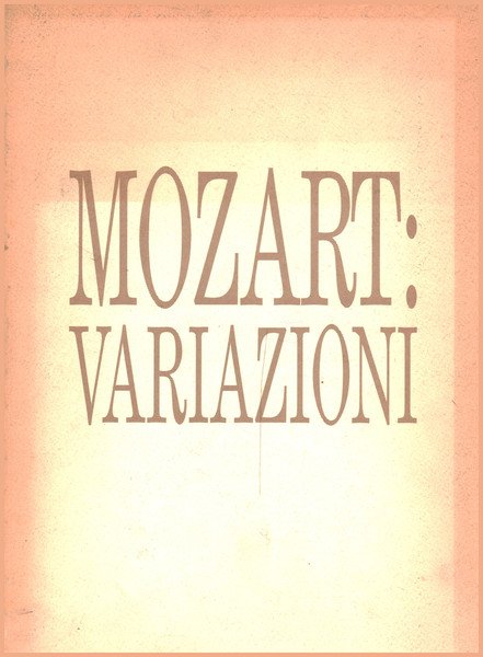 Mozart:Variazioni
