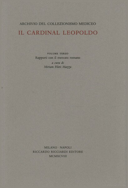 Il Cardinal Leopoldo. Volume terzo