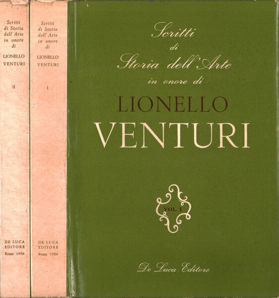 Scritti di storia dell'arte in onore di Lionello Venturi (2 …