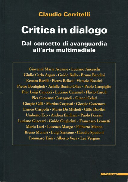 Critica in dialogo