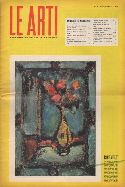 Le Arti. N. 3 - Marzo 1962