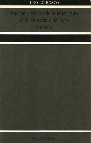 Racconto storico della letteratura, della filosofia e dell'arte italiana