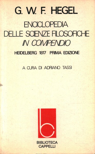 Enciclopedia delle scienze filosofiche in compendio